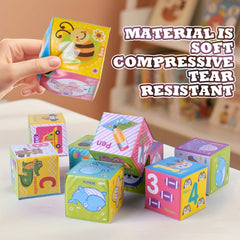 Baby Soft Building Blocks Sensory Experience Lightweight Stacking Fun