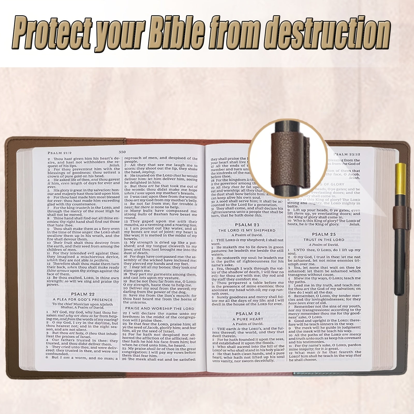 Leather Bible Cover Leather Book Cover Perfect Gift For Friends Families