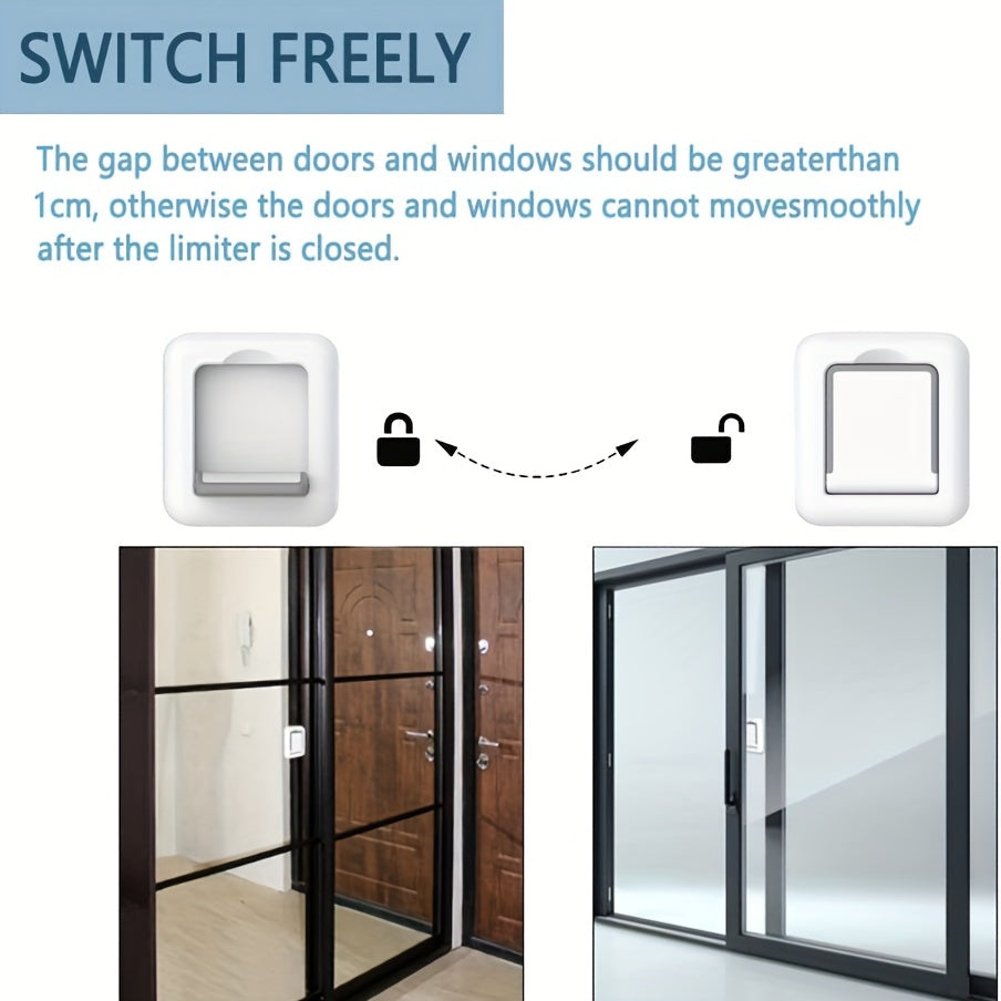 4pcs Baby Safety Locks - Sliding Glass Door Child Lock