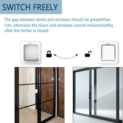 4pcs Baby Safety Locks - Sliding Glass Door Child Lock