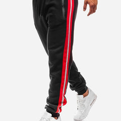 Athletic Joggers Men s Casual Zipper Pocket Slightly Stretch Joggers