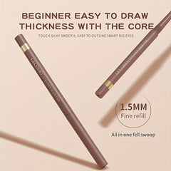 Smudge-Proof Brown Eyeliner Glue Pen Fine Tip