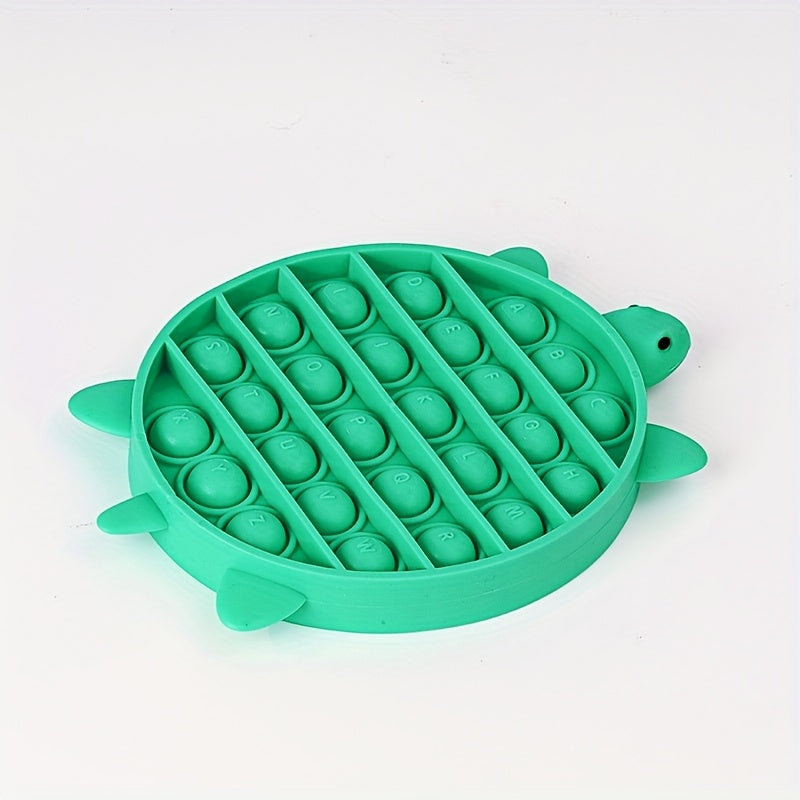 Green Turtle Bubble Relax Puzzle Toy Finger Toys Pop Fidgets for Adults and Kids
