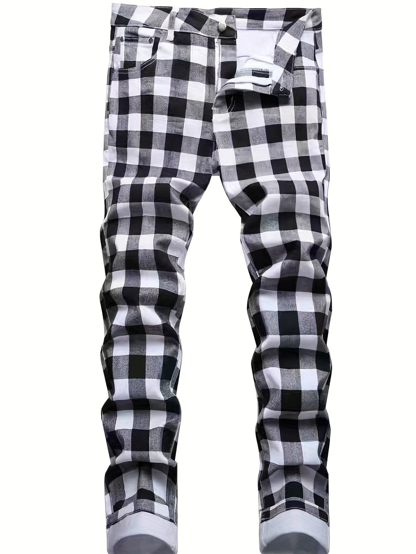 Men's Slim Fit Retro Stretch Jeans - All Seasons
