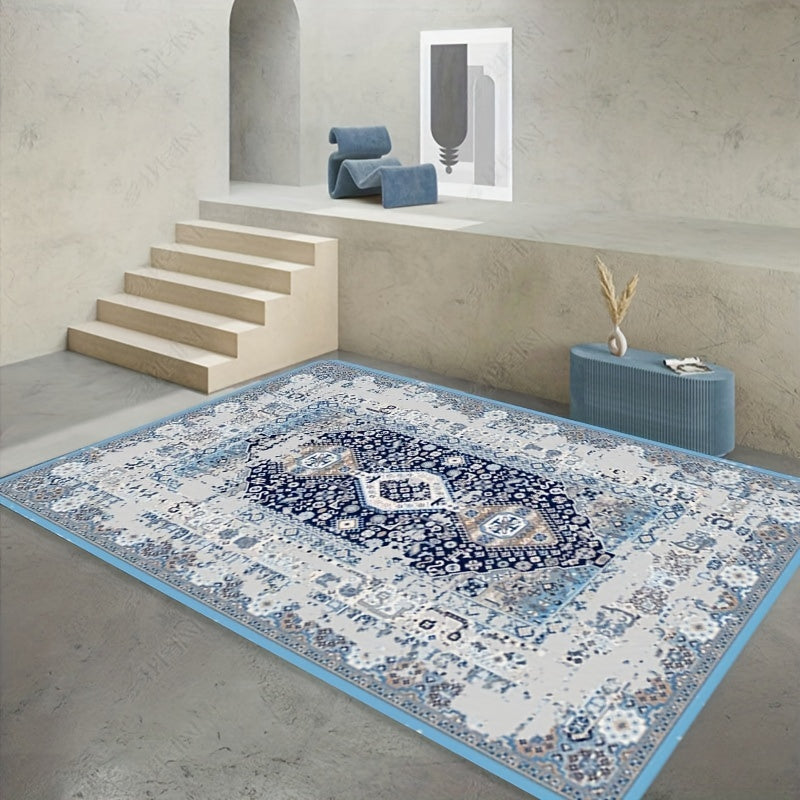 Vintage Boho Area Rugs Persian Floor Mat for Living Room Bedroom Kitchen Rug