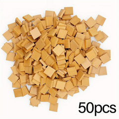 Red Pottery Clay Mini Bricks 1:35 Scale Square Model Bricks DIY Micro Landscapes