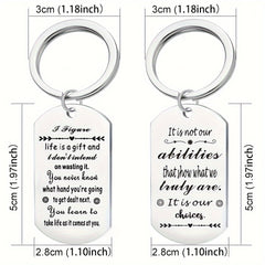 Classic Movie Quotes Keychain For Bag Gift Birthday Christmas