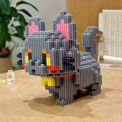 2200pcs Cat Building Block Set DIY Puzzle Toy for Adults