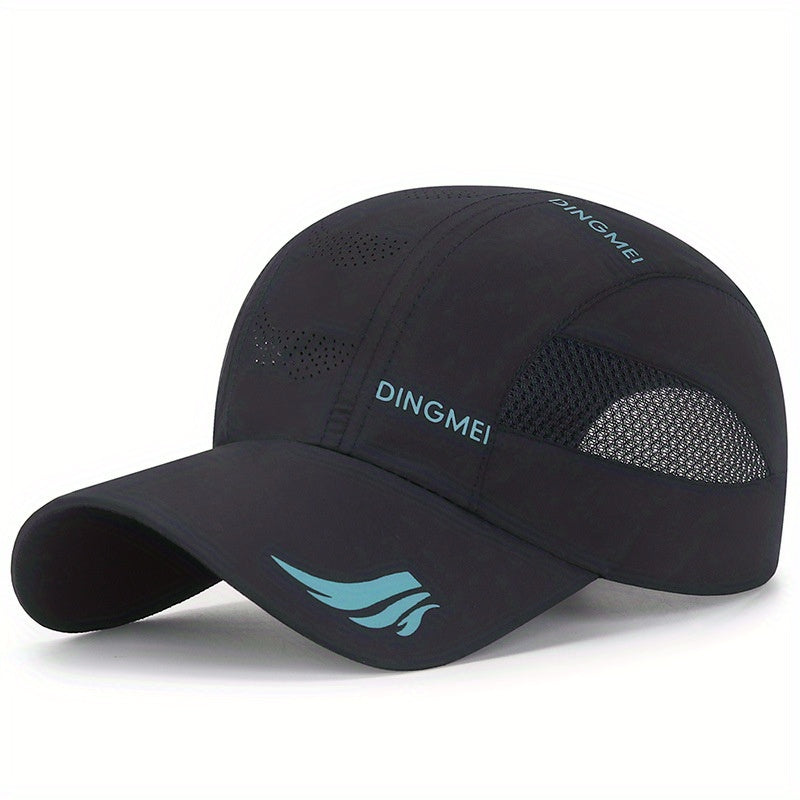 Men's Quick Dry Sports Baseball Cap Snapback Hat