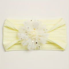 Mesh Flowers Headband for Baby Girls