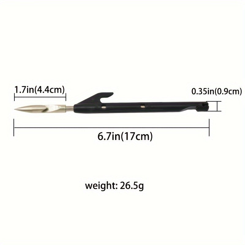 5pcs Stainless Steel Arrow Head Fishing Tip Outdoor Fish Catching Accessory