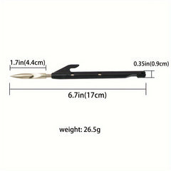 5pcs Stainless Steel Arrow Head Fishing Tip Outdoor Fish Catching Accessory