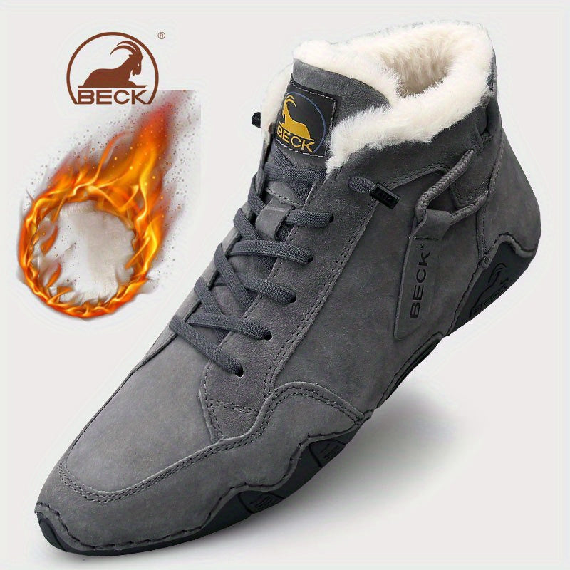 Men's Thermal Winter Shoes Boots Casual Walking Shoes