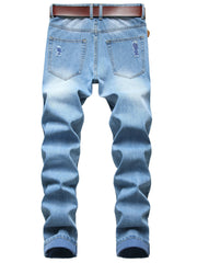 Men's Ripped Denim Jeans