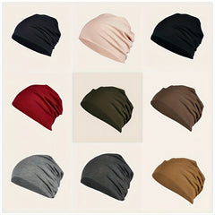 Men's Stretch Knitted Brimless Pile Hat
