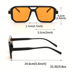 Men's Classic Square Sunglasses UV Protection for Driving