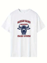 Leisure Sports T shirt Men's Casual Street Style Tee Shirt For Summer