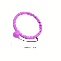 Adjustable 2 in 1 Exercise Hoops with 24 Chain Loops