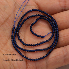 Natural Semi Precious Stone And Pointed Crystal Stone Beads Length
