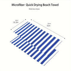 Soft Microfiber Towel for Camping Sports Fitness Travel