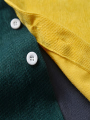 Toddler Boys Long Sleeve Colorblock Shirt Top