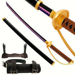 Samurai Katana Sword Halloween Cosplay Roleplay Props Decoration