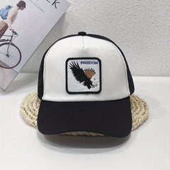 Eagle FREEDOM Animal Patch Men's Baseball Cap