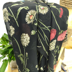1yd Chiffon Fabric Comfortable Breathable DIY Clothing Dress Pants