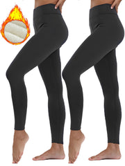 Plush Lined Thermal Pants Soft & Comfy Tights Winter Women's Lingerie