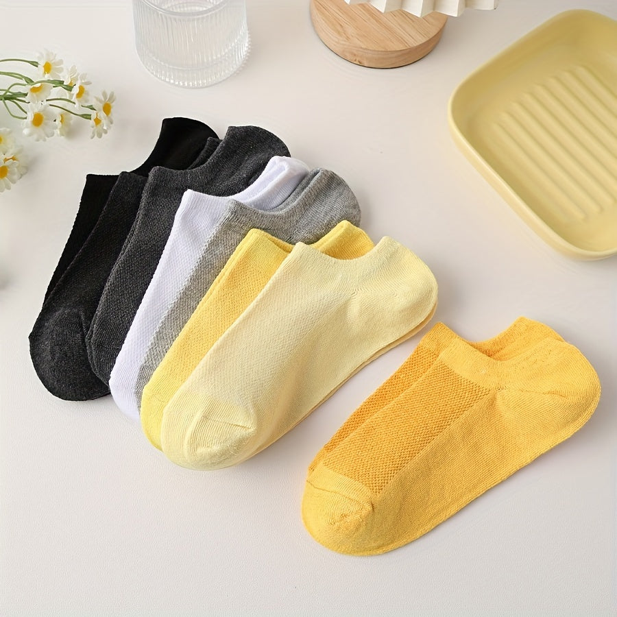 8 Pairs Low Cut Ankle Socks Women's Stockings