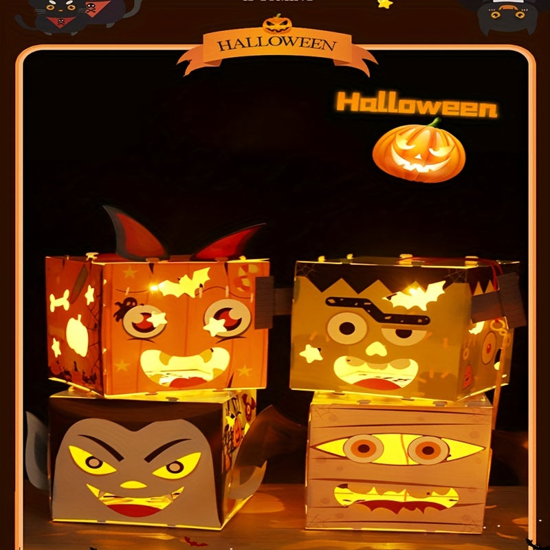 DIY Halloween Luminous Lantern Ornaments for Party Decoration