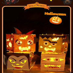 DIY Halloween Luminous Lantern Ornaments for Party Decoration