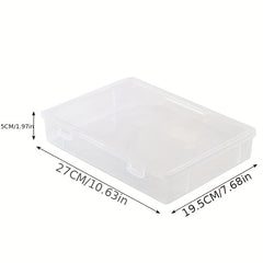 Desktop Storage Box Transparent A5 File Storage Box