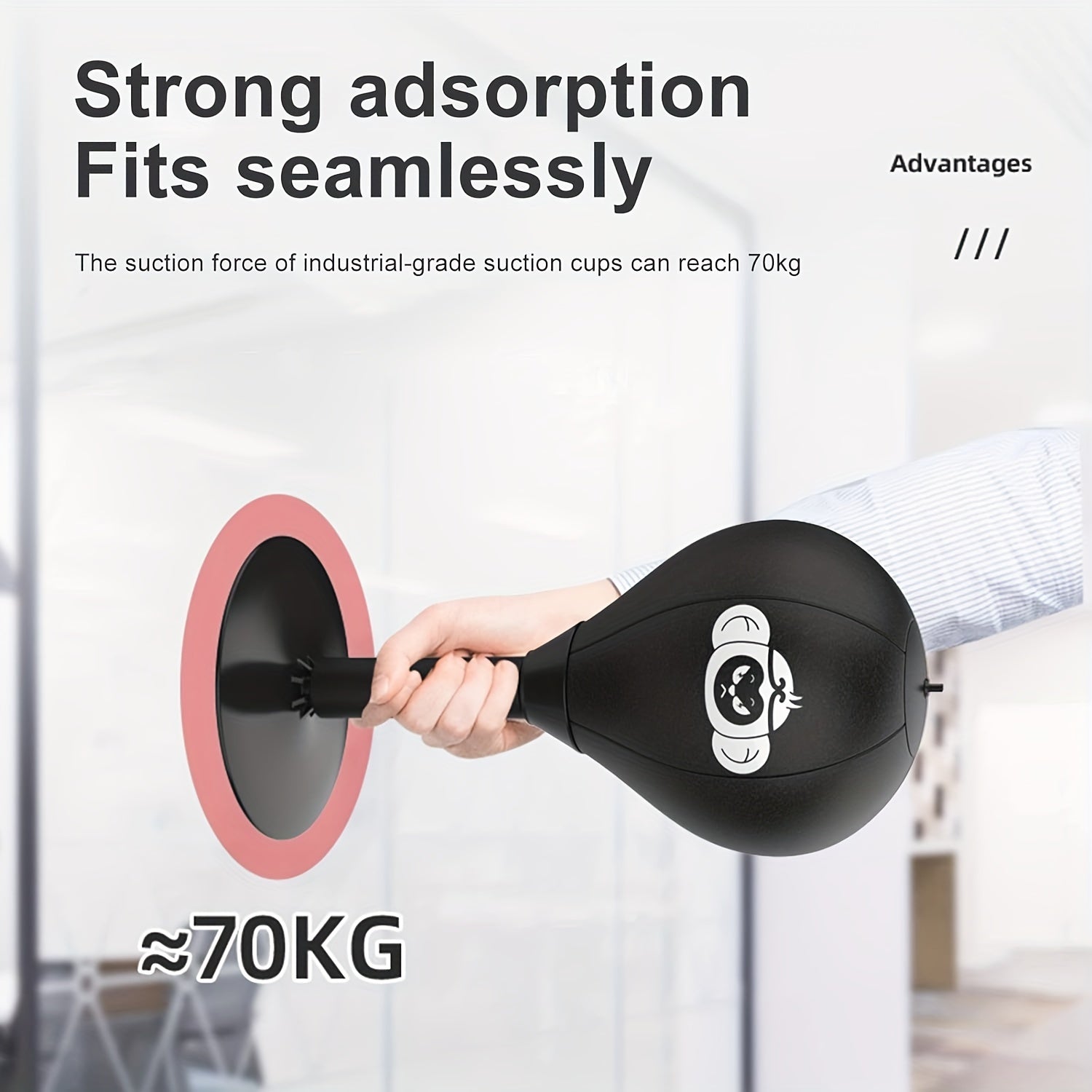 Desktop Punching Bag Boxing Speed Ball Suction Cup Relaxation Exercise