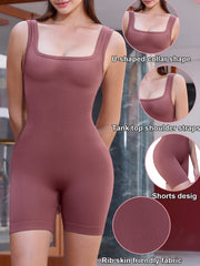 Quick Drying Sleeveless Bodysuit Sports Fitness Yoga Running Jumpsuit