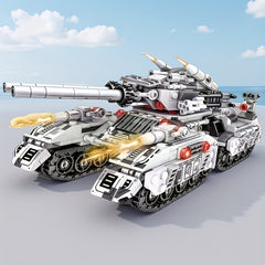 Tank Building Block Toy Set 8 in 1 Military Hobby Collection
