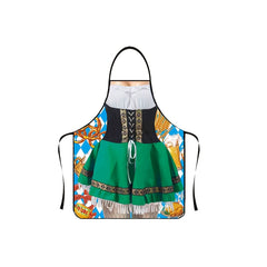 Polyester Barbecue Apron Anti-grease Splash Proof Kitchen Supplies