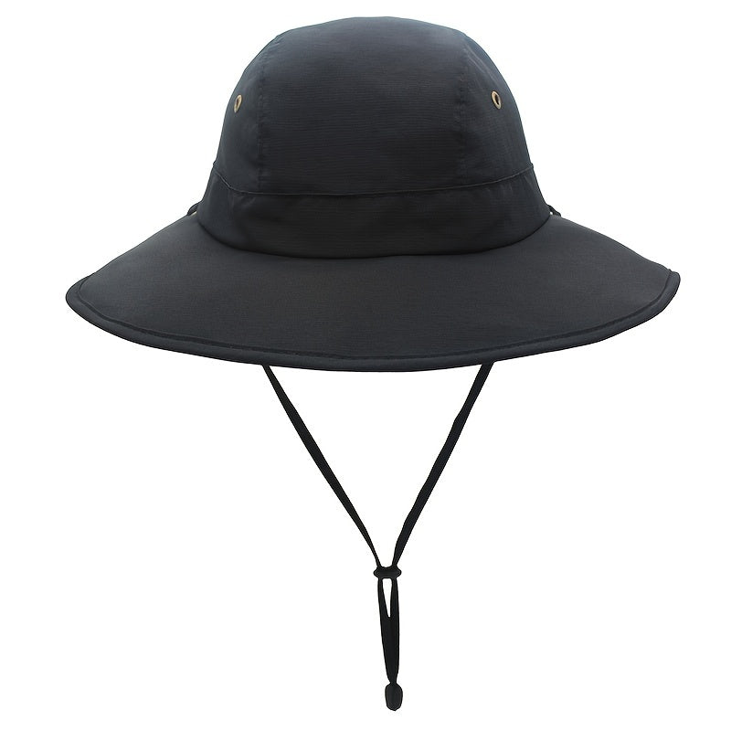Wide Brim Waterproof Fisherman Hat Sunshade Outdoor Summer Hat