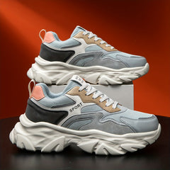 Men's Lace Up Road Running Shoes Lightweight Sport Shoes