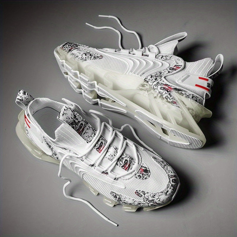 Men's Breathable Blade Running Shoes Lightweight Non Slip Sneakers