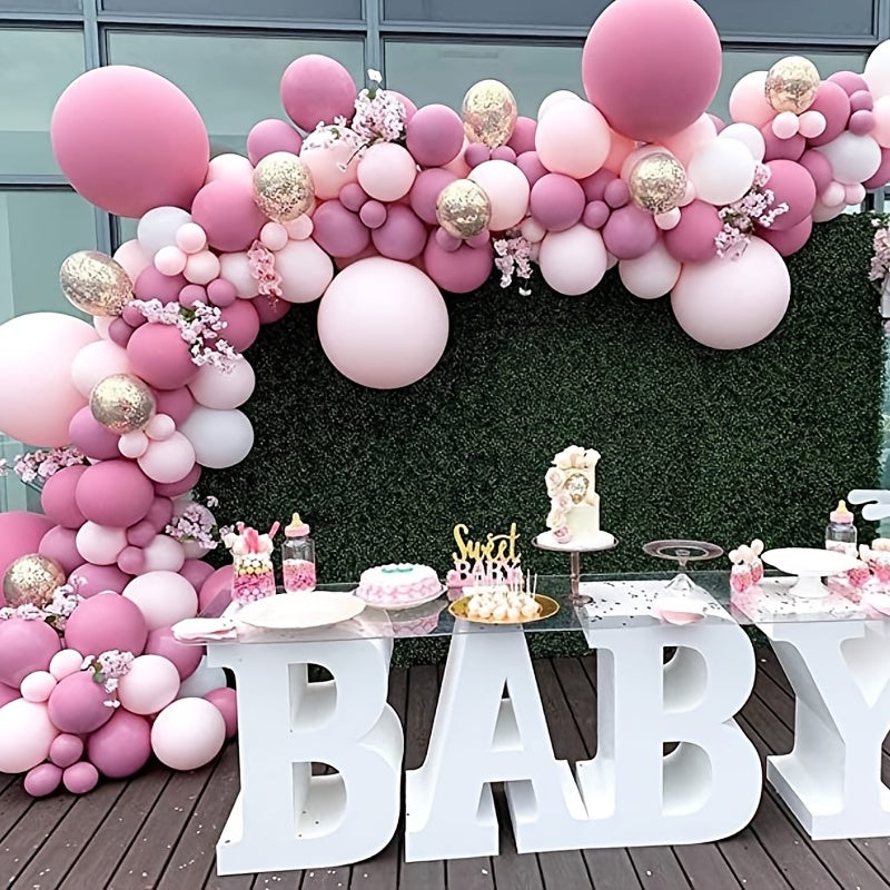 120pcs Latex Balloon Garland Arch Set For Party Decoration