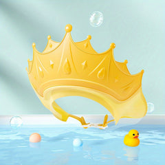 Baby Silicone Shampoo Cap Visor Adjustable Waterproof Wash Hair Shield