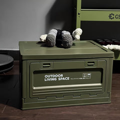 50L 13 2Gallons Folding Storage Bin Outdoor Camping Supplies