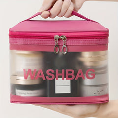 Transparent PVC Waterproof Makeup Bag Women's Travel Toiletry Bag