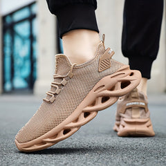 Cozy Slip On Non-Slip Shoes for Men Breathable Shock Absorption