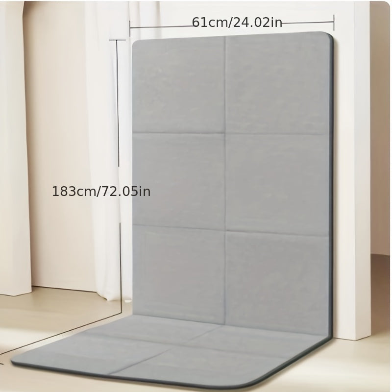 Foldable TPE Non-slip Yoga Mat - Double Sided Fitness Mat
