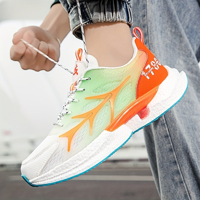 Men's Shock Absorption Running Shoes Comfortable Non Slip Rubber Sole