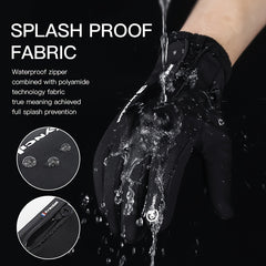 Winter Sports Velvet Warm Gloves Touch Screen Coldproof Ski Cycling Outdoor Glov