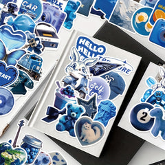 50pcs Dark Series Graffiti Stickers for DIY Decoration, Waterproof Sticker Pack