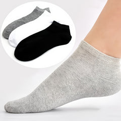5 Pairs Women's Essential Short Low Cut Socks Lightweight Stockings